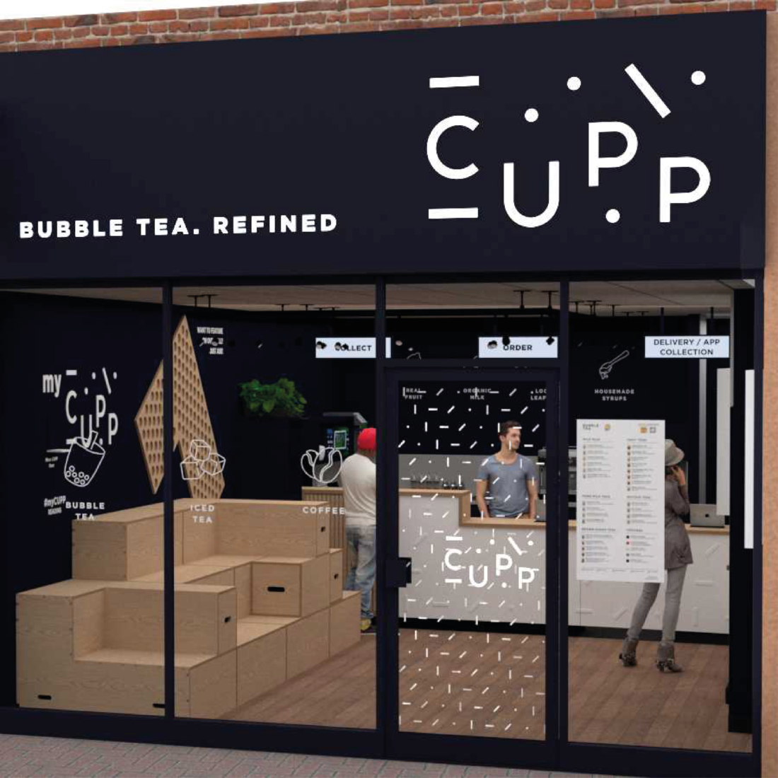 Bubble Tea stores all across the UK CUPP Bubble Tea